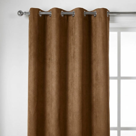 Velvet Chenille Eyelet Curtains 24