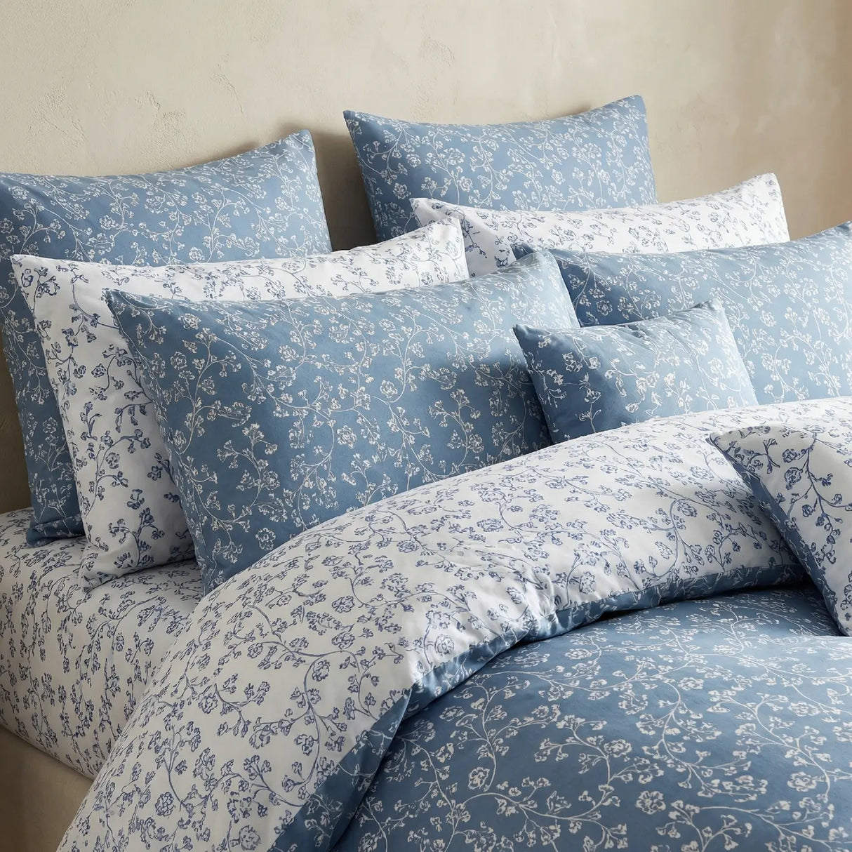 Sade Floral Duvet Cover Set 8