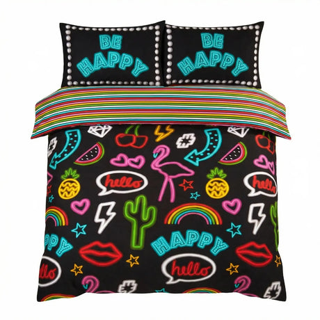 Be Happy Duvet Cover Set
