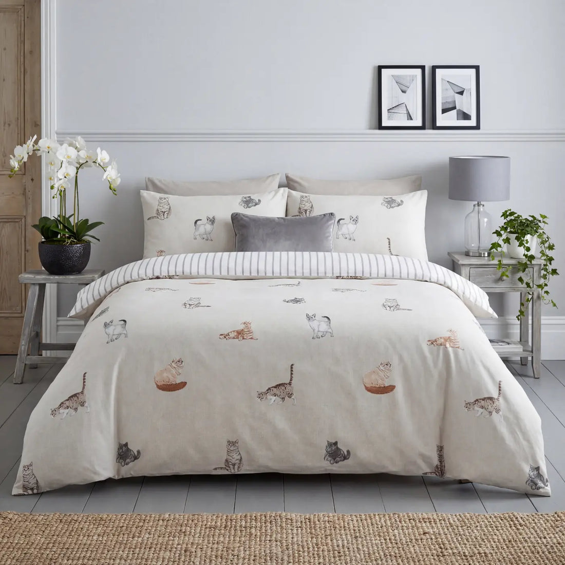 So Soft Purrrfect Duvet Cover Set