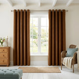 Velvet Chenille Eyelet Curtains 23