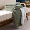 Nurrel Sherpa Throw Blanket 130cm x 180cm by furn.