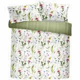 Spring Glade Floral Green Duvet Cover Set 2