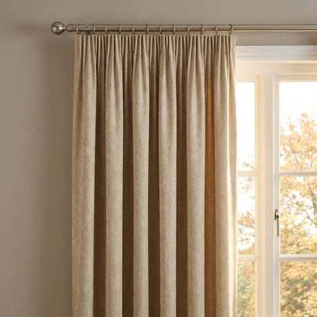 Dijon Blackout Thermal Tape Top Pencil Pleat Curtains 12