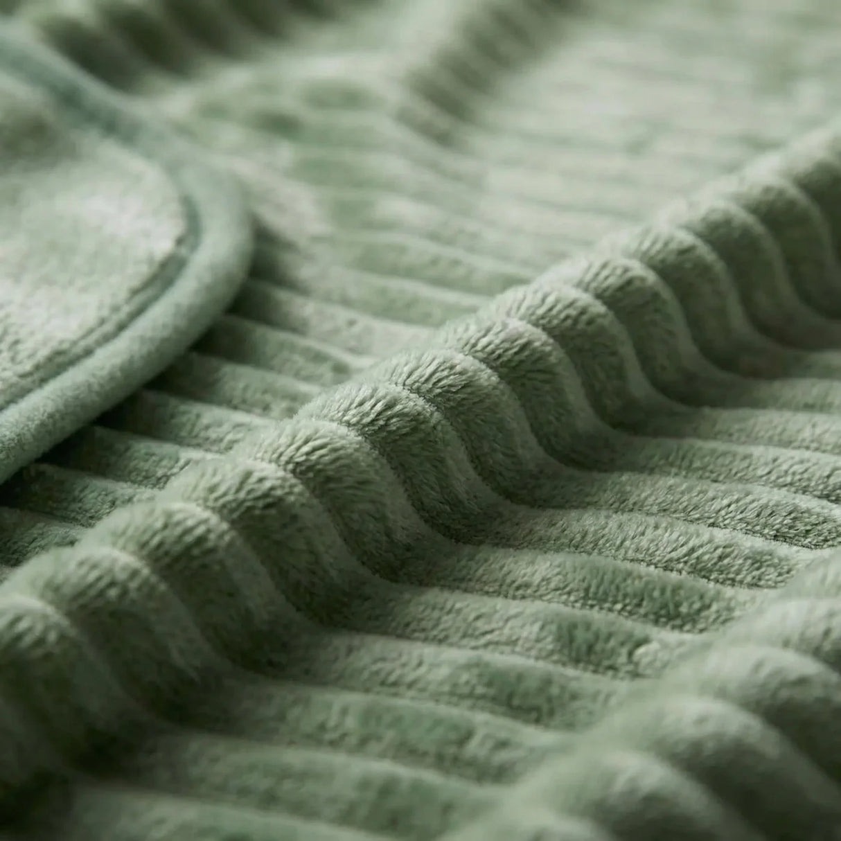 Ribbed Mink Blanket Throw 2