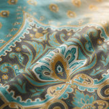 Asha Duvet Cover Set - Emerald image 3