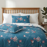 So Soft Hummingbird Duvet Cover Set - Blue image 3