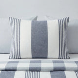 Chambray Stripe Duvet Cover Set 3