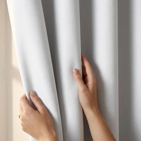 Sorbonne Cotton Lined Ready Made Eyelet Curtains 23
