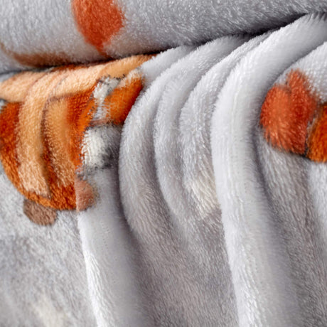 Brushed Autumn Gonks Throw by Catherine Lansfield