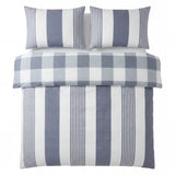 Chambray Stripe Duvet Cover Set 2