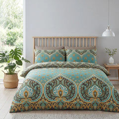 Asha Emerald Duvet Cover Bedding Set
