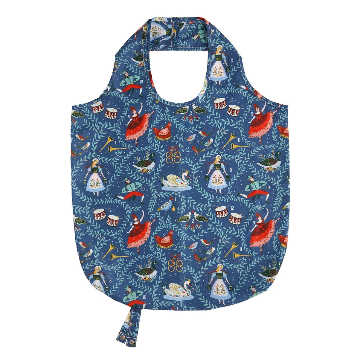 Ulster Weavers 12 Days of Christmas Packable Shopping Bag