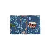 Ulster Weavers 12 Days of Christmas Packable Shopping Bag - 12 Days Of Christmas Foldable Tote Bag Medium In Blue 3