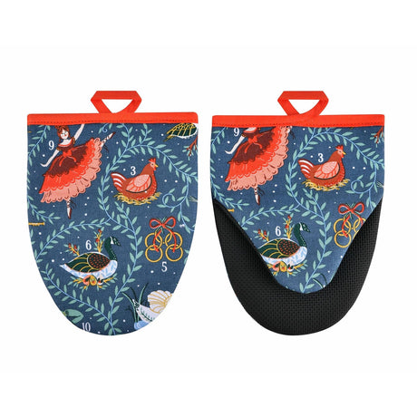 Ulster Weavers 12 Days of Christmas Microwave Mitts Pair