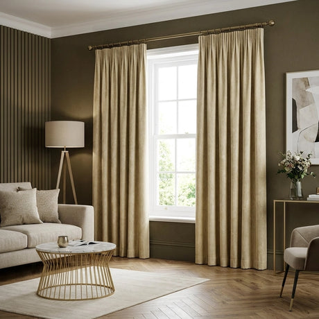 Dijon Blackout Thermal Tape Top Pencil Pleat Curtains 11
