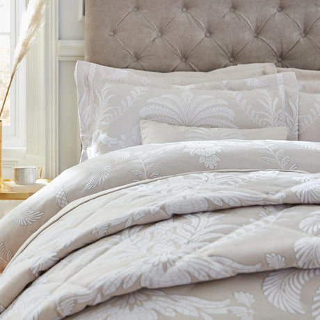 Avalon Jacquard Quilted Bedspread by Hyperion Interiors
