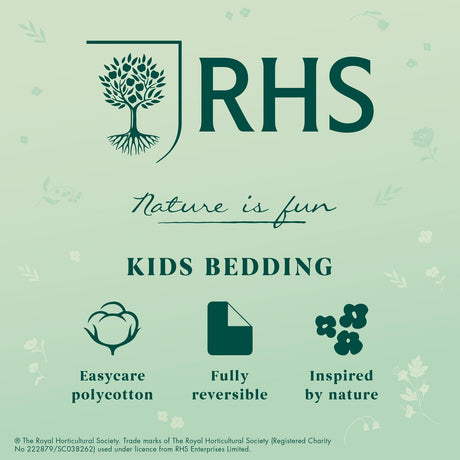 RHS My Allotment Kids Bedding Duvet Cover Set 6