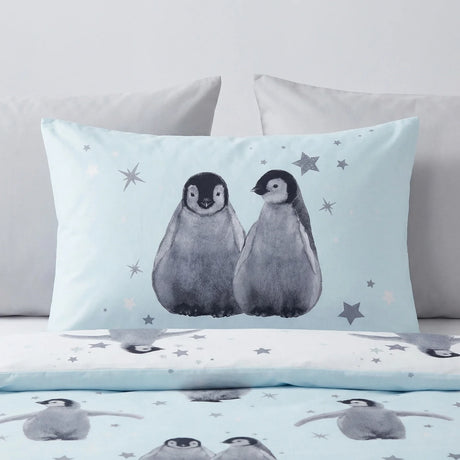 Starry Penguins Duvet Cover Set 7