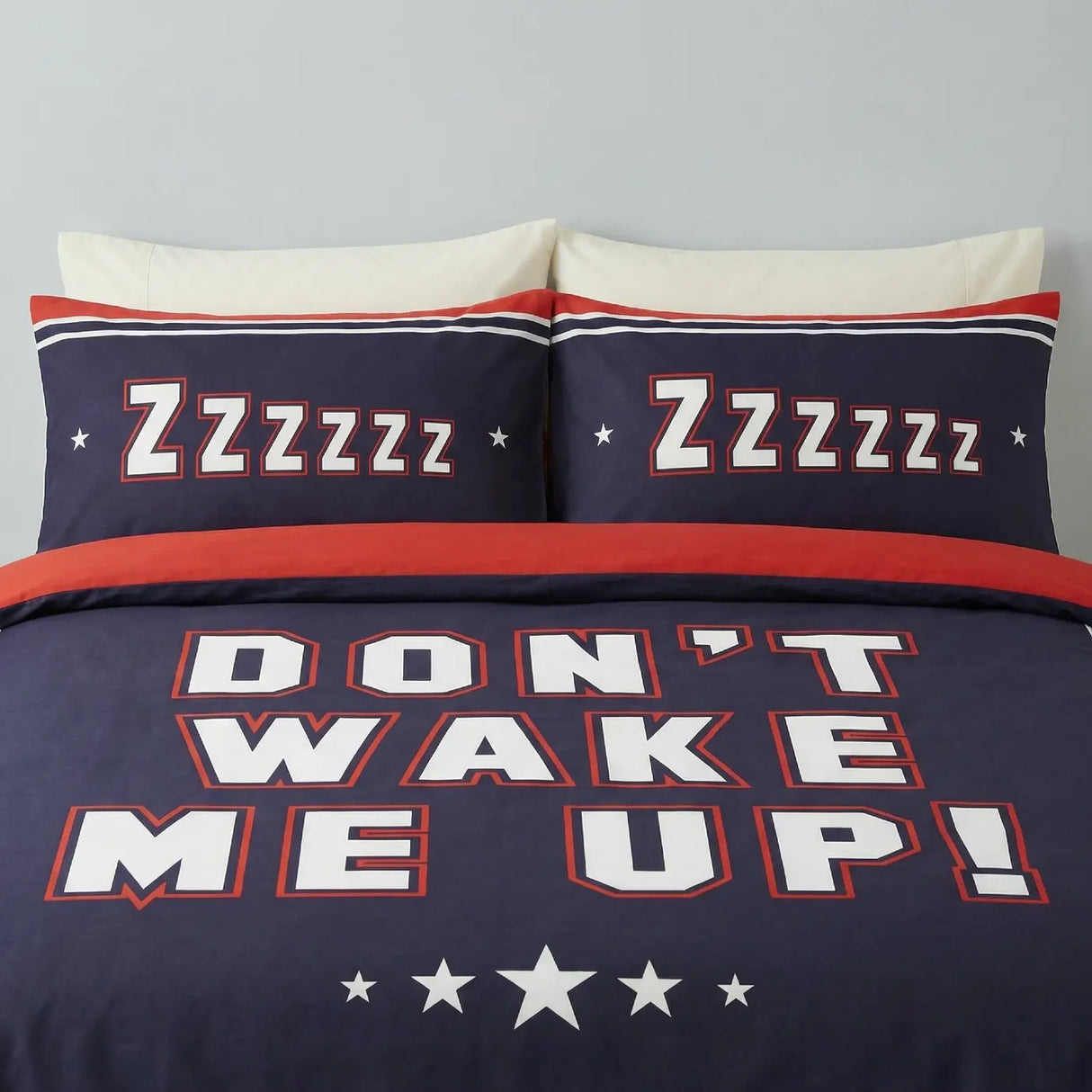 Don't Wake Me Up Duvet Cover Set 4