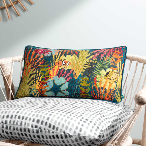 Abyss Coral Bay Cushion Cover