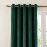 Velvet Chenille Eyelet Curtains 8