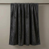 Ribbed Mink Blanket Throw 9