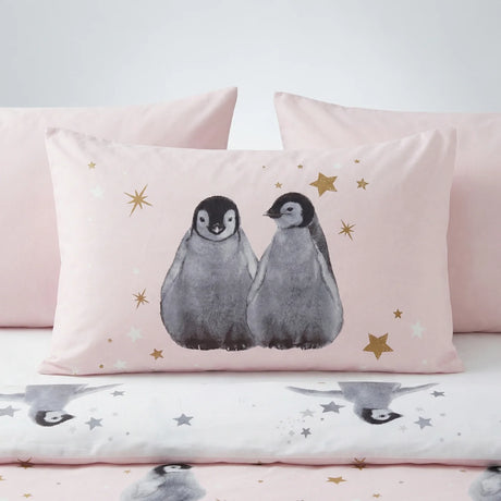 Starry Penguins Duvet Cover Set 3