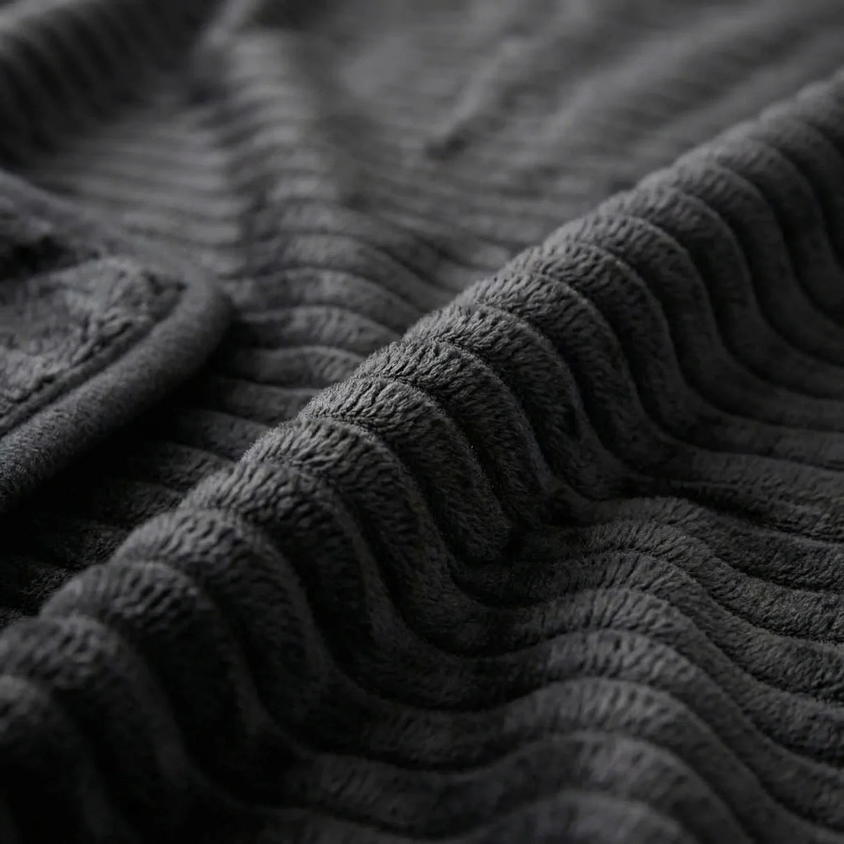 Ribbed Mink Blanket Throw 8