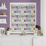 Bonnie Violet Made To Measure Roman Blind by Style Furnishings