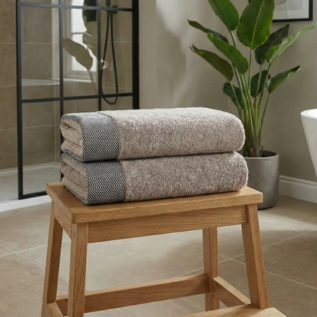 Tidal Bath Sheet 550gsm Towel Pair 7