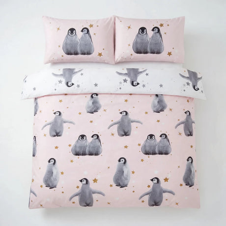 Starry Penguins Duvet Cover Set 2