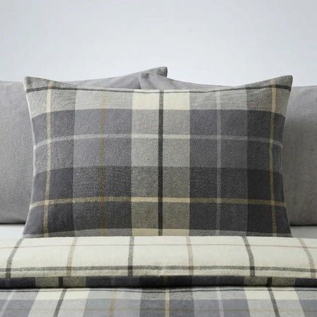 Lomond Check Flannelette Duvet Cover Set 3