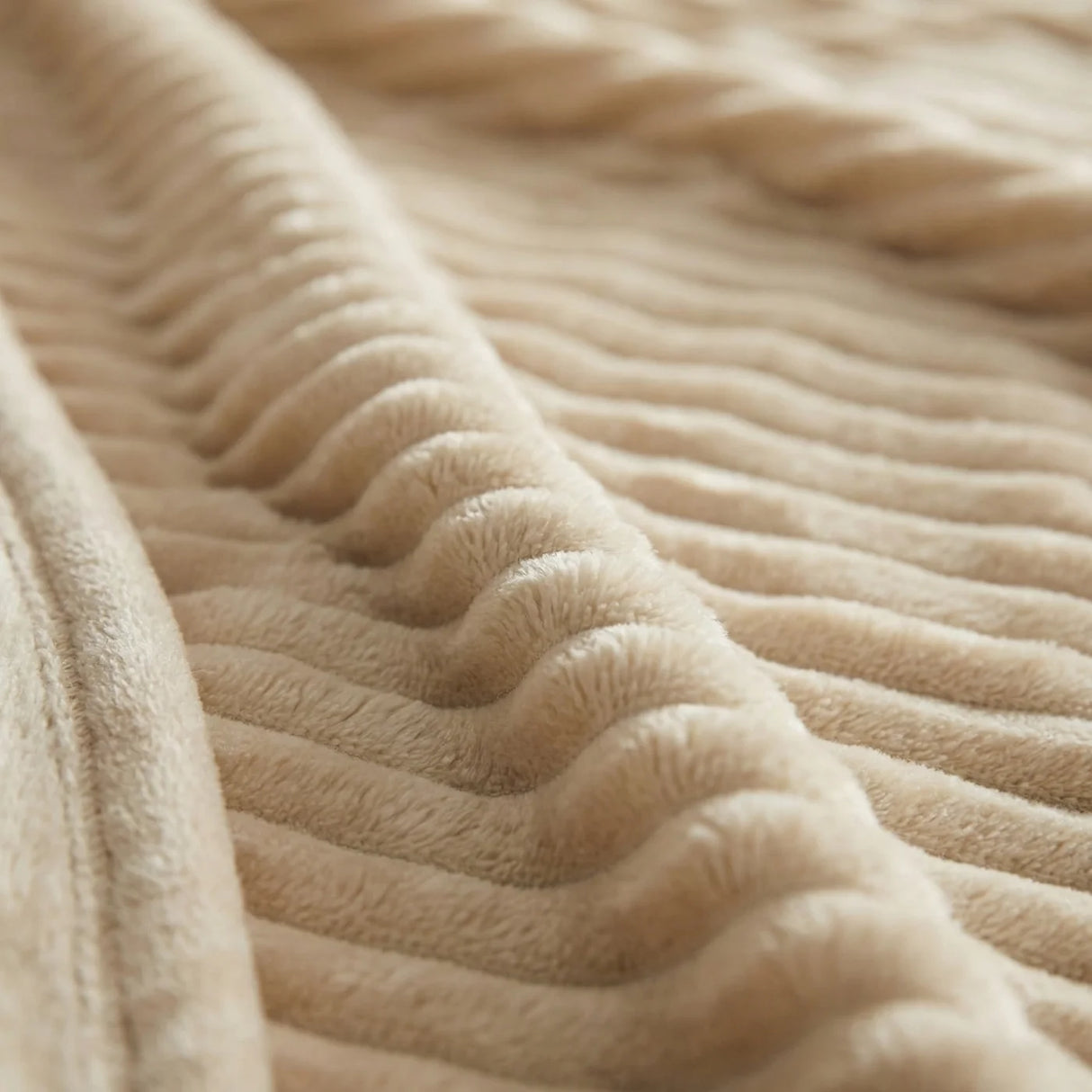 Ribbed Mink Blanket Throw 11