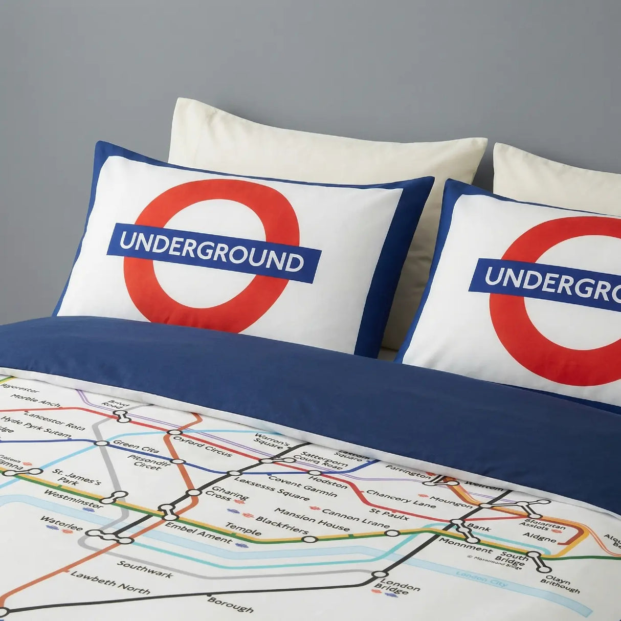 TFL London Underground Duvet Cover Set 2