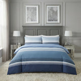 So Soft Chicago Duvet Cover Set - Blue
