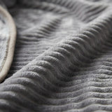 Ribbed Mink Blanket Throw 14