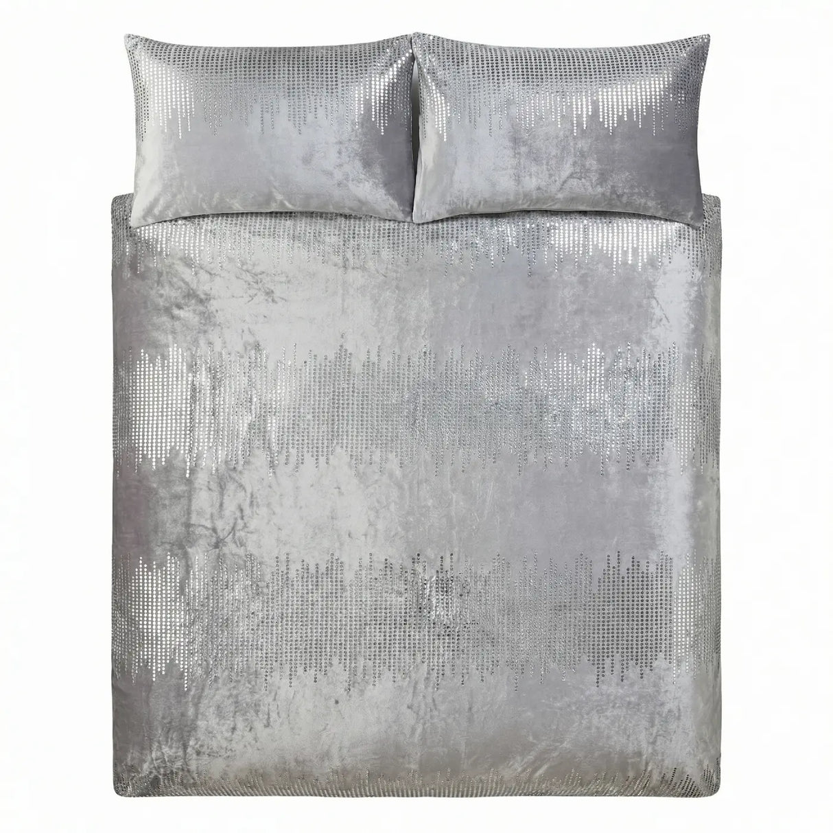 Tiffany Duvet Cover Set - Silver image 4