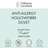 Anti-Allergy Hollowfibre 4.5 Tog Duvet by Catherine Lansfield