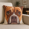 Animal and Inspirational Cushion Cover 18" x 18" - Boxer Dog