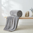 Ribbed Mink Blanket Throw 13