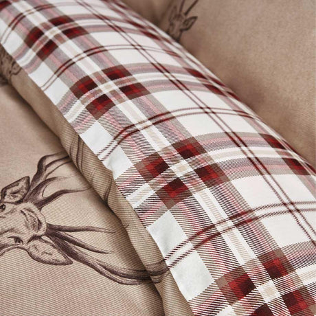 Stag Check Duvet Cover Set by Catherine Lansfield