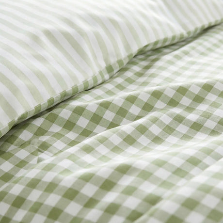 Gingham Check Duvet Cover Set 7