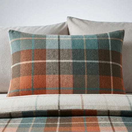 Lomond Check Flannelette Duvet Cover Set 11