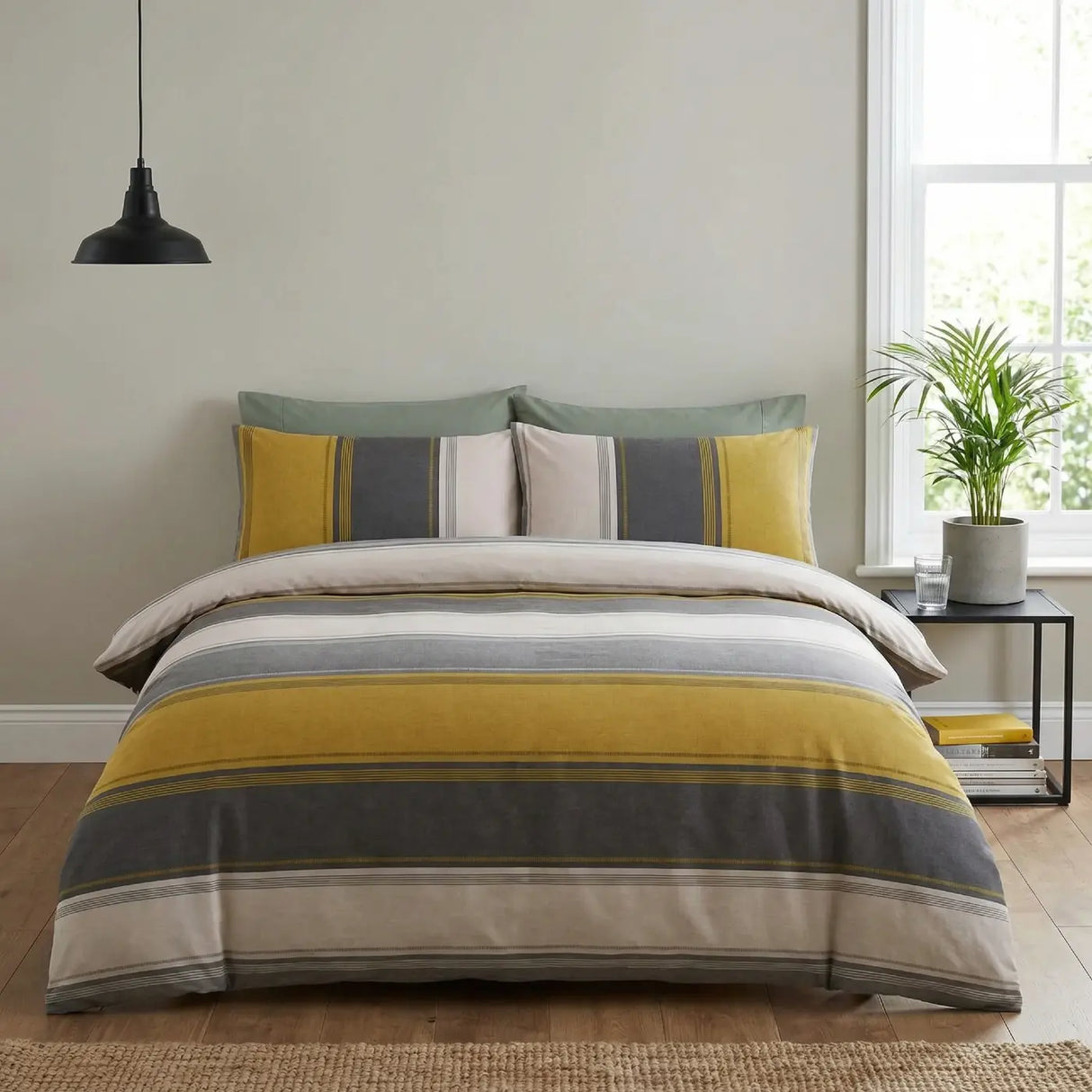 Betley Duvet Cover Set - Ochre