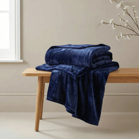 Dyed Mink Throw Blanket 7