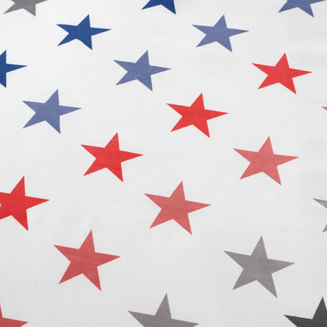 Stripes & Stars Fitted Sheet Twin Pack by Catherine Lansfield