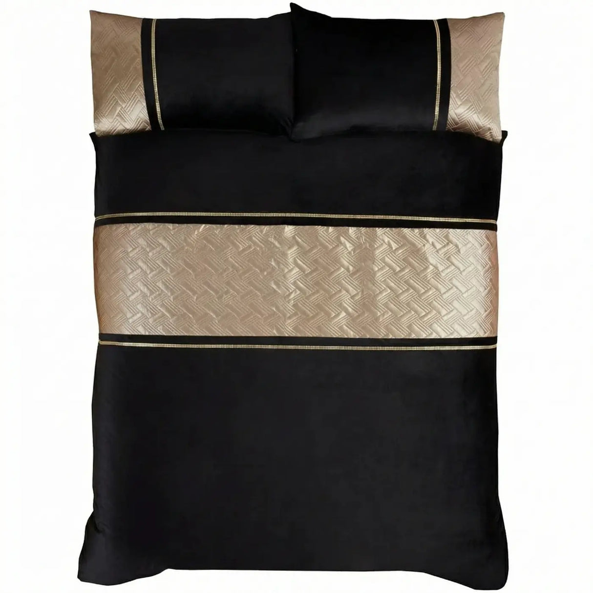 Capri Duvet Cover Set - Gold image 4