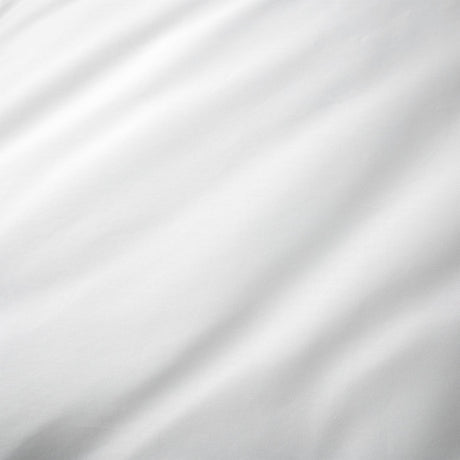 Bianca 180 Thread Count Egyptian Cotton Duvet Cover Set with Pillowcase White
