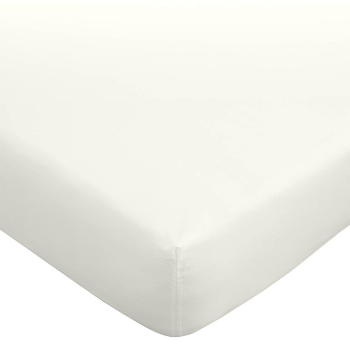 180 Thread Count Egyptian Cotton Fitted Sheet Cream - Ideal